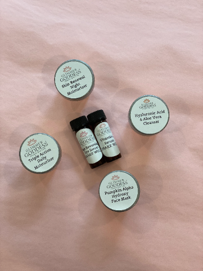 Organic Skin Care Trial Set for Glowing Skin