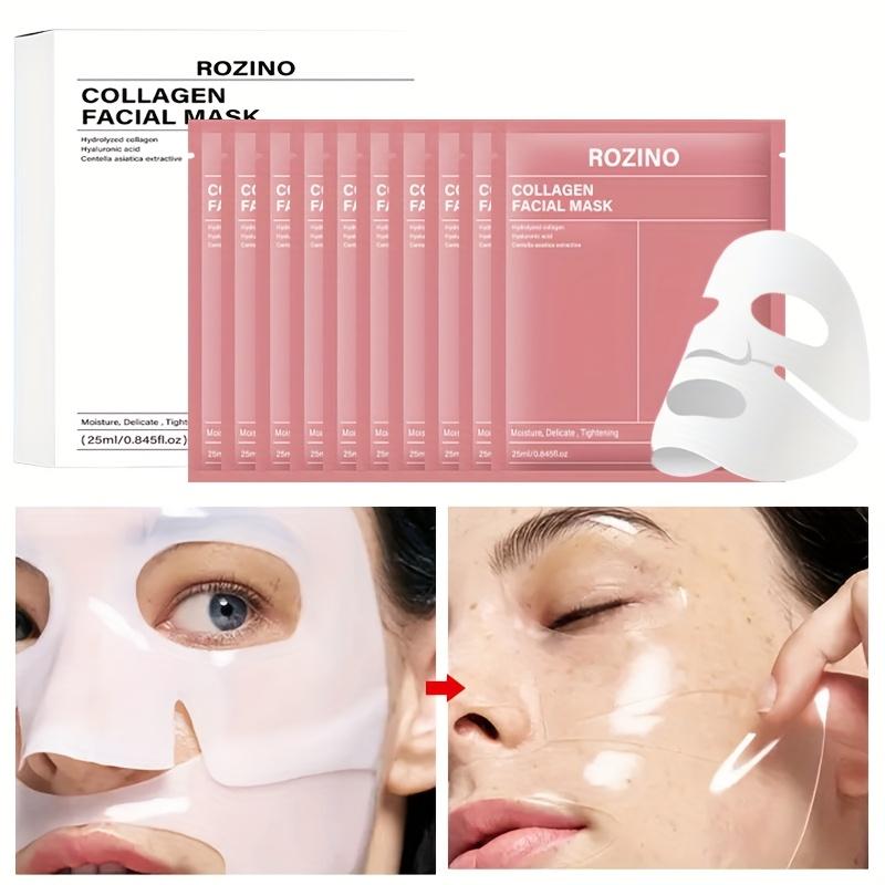 ROZINO 10-Pcs Bio-Collagen Mask Set